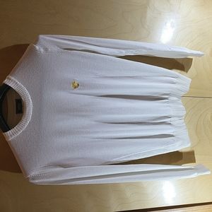 Versace Mens white knit sweatshirt XXL